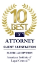 2017 10 Best Attorney Client Satisfaction